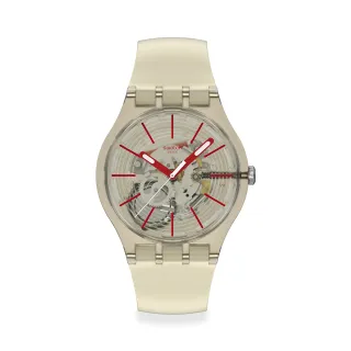 【SWATCH】REVEALED IN THE SAND 經典手錶/男錶/女錶/瑞士製造 SO29K119 (41mm)