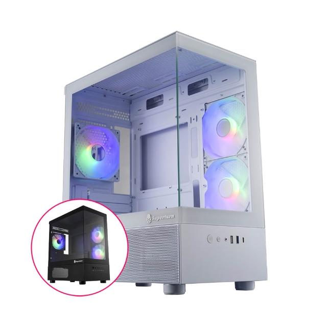 【華碩平台】U5十核RTX 5060 Win11{星天先鋒W}電競機(Ultra 5 225F/B860/16G D5/1TB)