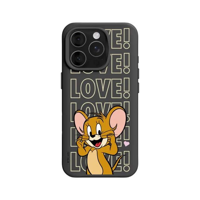 【RHINOSHIELD 犀牛盾】iPhone 15系列 SolidX 強化吸震緩衝防摔手機殼/傑利鼠愛心(湯姆貓與傑利鼠)