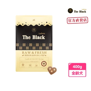 【LaPetz 樂倍】黑酵母魚油美毛凍心犬糧 全齡犬  400g(狗飼料 狗乾糧 犬糧)