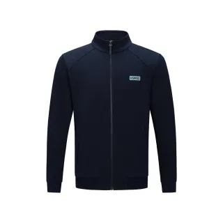 【K-SWISS】運動外套 JACKETKC7532MCKJ21 立領 男款 深藍色 1012456-014