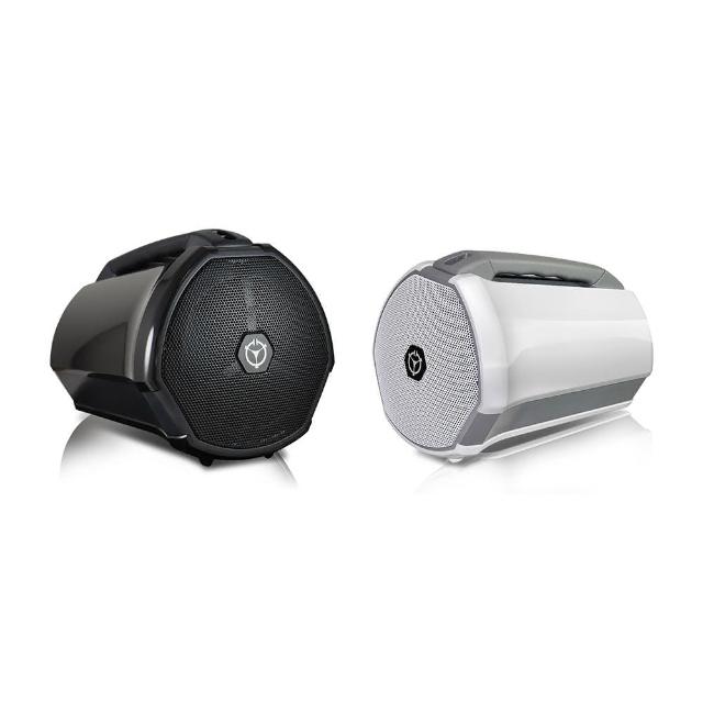 CHIAYO 嘉友 2代藍芽迷你攜帶式擴音機 COACH 400,內建MP3模組與液晶螢幕,支援16CH可調頻UHF麥克風,麥克風皆可使用,並配備可充式鋰電池,適用於室內外活動、會議、音響劇院等場景。動圈式麥克風,單一指向性,白色系設計,輕便可背式肩帶,輸出功率達40W,支援交流100-240V及直流19V電源,使用時間長達5-6小時(音樂)與10-12小時(演說)。 CHIAYO COACH