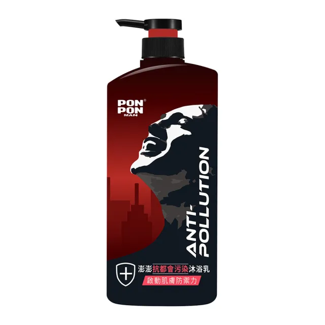 【澎澎MAN】沐浴乳-1200gx3(拋光瑪卡/麝香瑪卡/元氣炭/茶樹精華/抗都會污染)