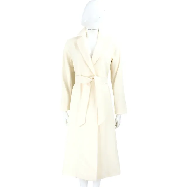 【MaxMara】100%羊毛 長袍式 綁帶大衣-5款可選(義大利精品)