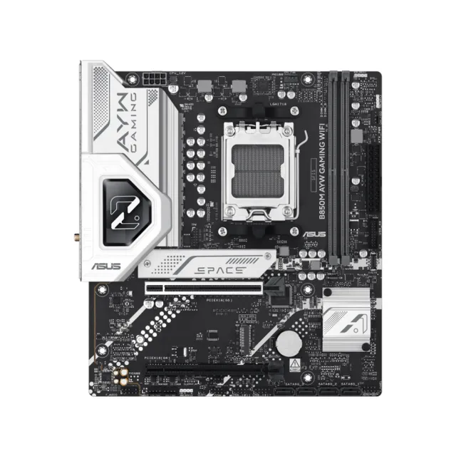 【華碩】C+M組合★B850M AYW GAMING WIFI 主機板+AMD Ryzen R7-9700X 8核心 CPU