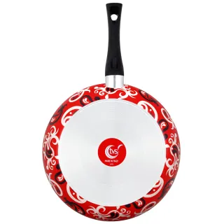 【義廚寶】義大利製新絕色系列不沾鍋平底鍋28cm(單鍋)