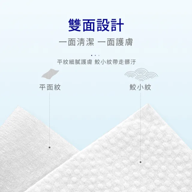 【ITO】增量版-抽取式珍珠紋洗臉巾6入組(1袋6入 1入66抽 共396抽)