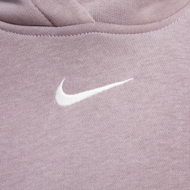 【NIKE 耐吉】長袖上衣 女 帽T AS W NSW PHNX FLC STD PO HOODI 紫 HF6840-226