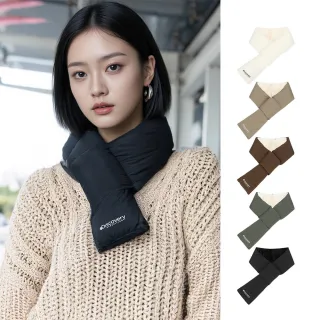 【Discovery Expedition】保暖 雙面絎縫鋪棉圍巾(DXDC6375N-五款任選)