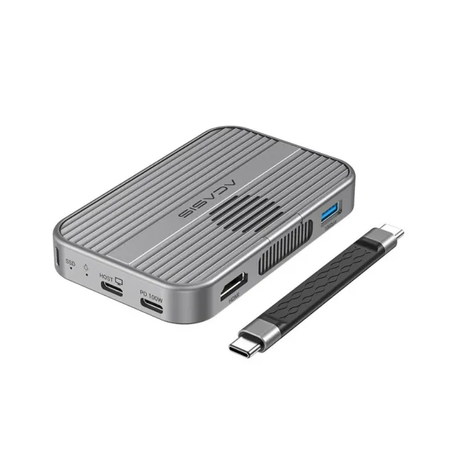 ACASIS 阿卡西斯 10Gbps M.2 NVMe SSD外接盒 支援手機 影像傳輸(帶冷卻風扇)