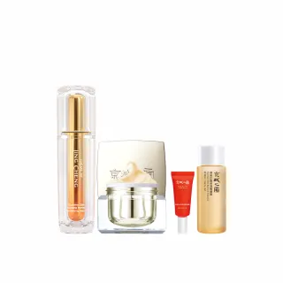 【牛爾京城之霜】尾牙頭獎組 PDRN山茶花泌活精華30ml+高效訂製天后尊榮霜EX50g(修護/抗老/彈力)