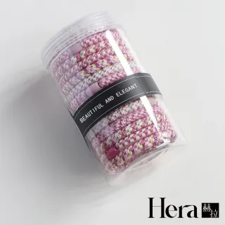 【HERA 赫拉】罐裝編織高彈性髮圈15條入 H114121805(罐裝 編織 高彈性 髮圈 15條入)
