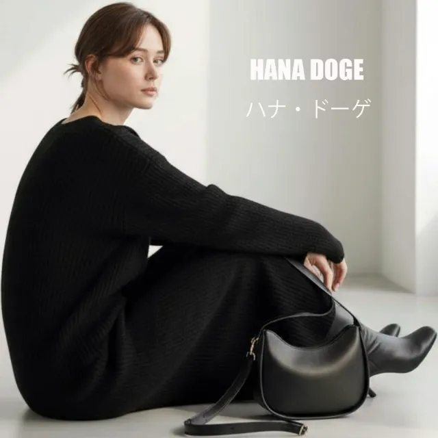 HANA DOGE ハナ・ドーゲ 日系風造型拼接修飾感長洋裝連身裙(多款可選)