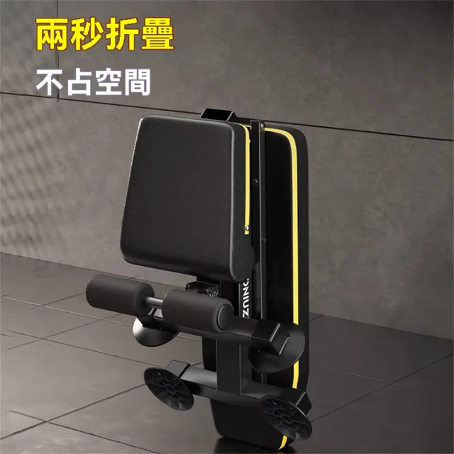 健身椅 啞鈴凳 舉重床 健身器材 臥推椅(免安裝摺疊重訓椅 仰臥起坐板)