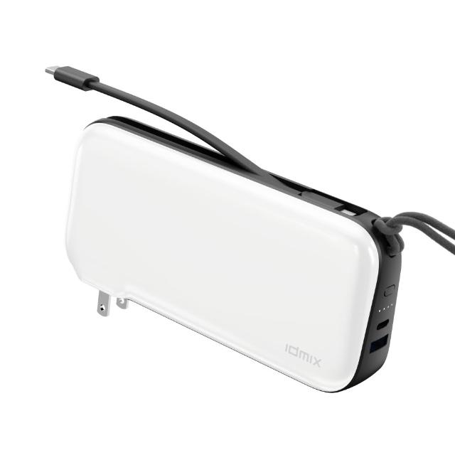 【idmix】MR CHARGER GaN PD 65W 多功能行動電源CH08+專用萬國轉接頭