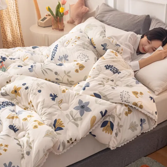 【寢聚 Sleep Club】韓系針織棉雲朵被 四季被 棉被 涼被 多色任選 雙人被 150x200cm 涼被/冷氣毯