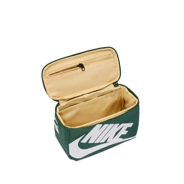 【NIKE 耐吉】側背包 斜背包 小包 運動包 隨身包 NK MINI SHOEBOX CROSSBODY 綠 FN3059-323