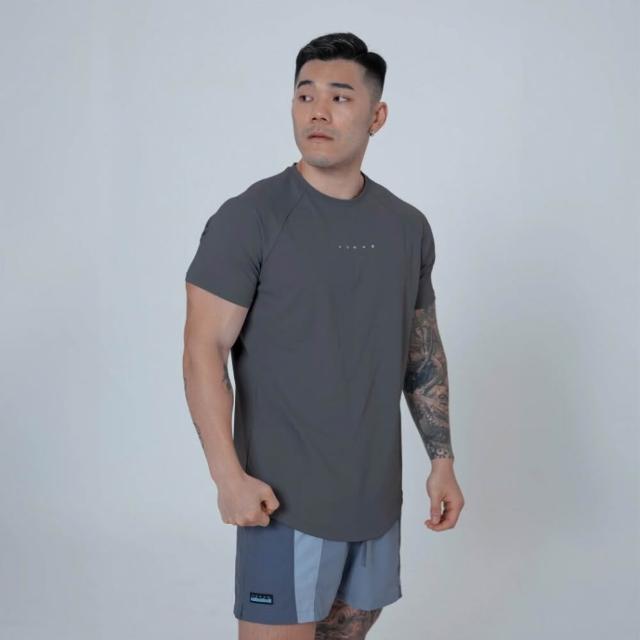 【VERVE】Core186™ 拉格蘭訓練短袖(高彈力、抗UV、吸濕快乾、柔軟、合身、顯壯、訓練短袖、休閒短袖)