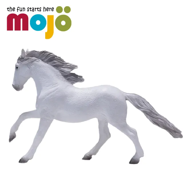 【Mojo Fun】動物模型-盧西塔諾馬_灰色(恐龍/公仔/動物/模型/玩具)