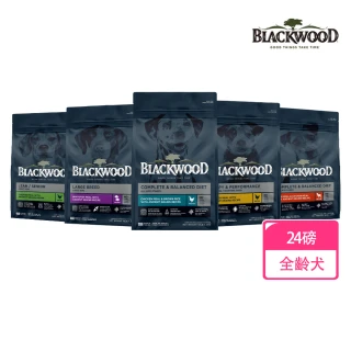 【BLACKWOOD 柏萊富】特調系列犬用寵糧 24磅/10.9公斤(狗飼料 幼犬 低卡保健 成犬活力 特調全齡 中大型犬)