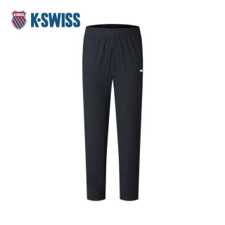 【K-SWISS】針織長褲 PANTSKC7522MFPK51 休閒 男褲 正黑色 1011641-008