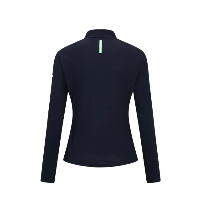 【K-SWISS】運動針織外套 JACKETKC7522WFKJ31 吸濕排汗 女外套 深靛色 1911670-401