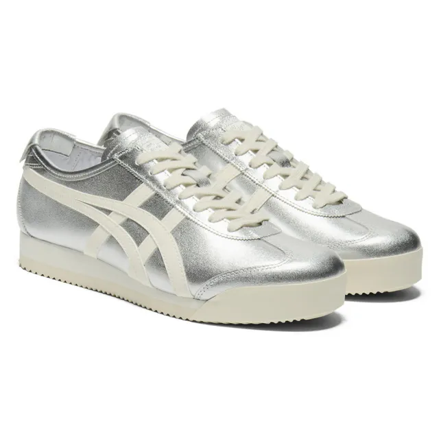 Onitsuka Tiger】鬼塚虎銀底白虎爪紋MEXICO 66 PF 休閒鞋(1183C632-020