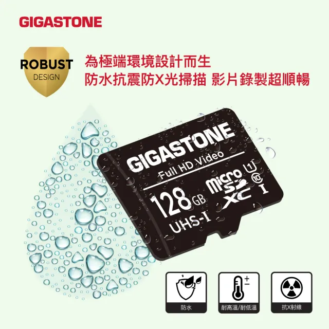【GIGASTONE 立達】microSDXC UHS-Ⅰ U1 64GB相機攝影記憶卡(64G 支援兒童相機/手機/相機/音箱)