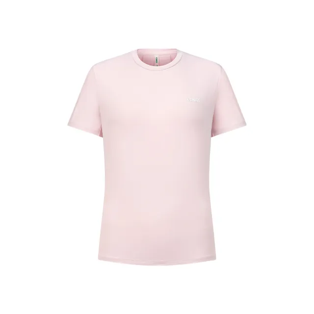【K-SWISS】運動T恤 SHIRTKC7522WFTS52 吸濕排汗 女上衣 粉紅色 1911665-606