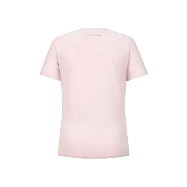 【K-SWISS】運動T恤 SHIRTKC7522WFTS52 吸濕排汗 女上衣 粉紅色 1911665-606