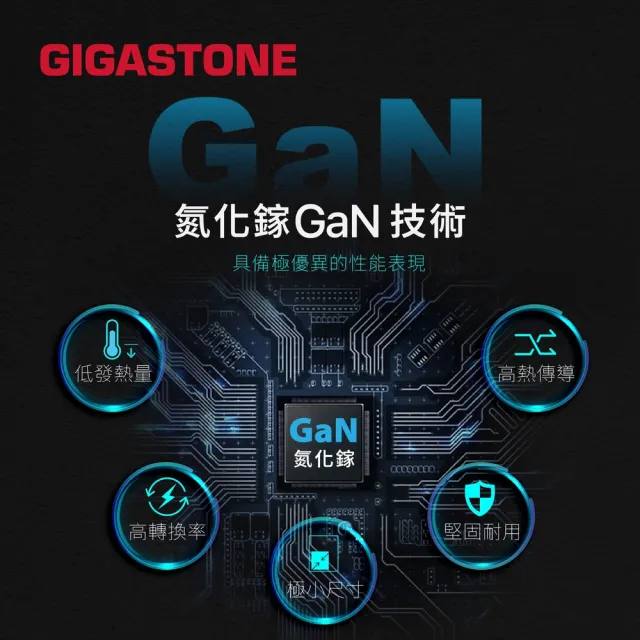 【Gigastone 立達國際】33W GaN氮化鎵兩孔USB-C快充充電器PD-6333W(支援iPhone17/Android/iPad)