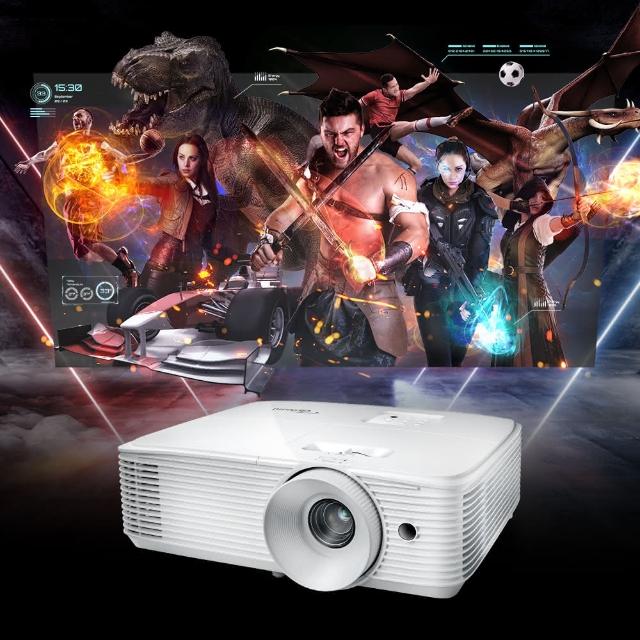 Optoma奧圖碼 HD30HDR Optoma 奧圖碼 HD30HDR 是頂級家用劇院投影機,支援 Full HD 1920x1080 解析度,3800 流明亮度及 50000:1 高對比,提供沉浸式觀影體驗。特殊減少噪音設計,適閤家庭娛樂,投影尺寸達 28~301 吋,燈泡壽命長達 15000 小時。內建喇叭、HDMI 介面,尺寸 31.6x24.3x10.6 cm,重量僅 2.8 kg,白色系外觀,三年保固(需註冊),BSMI 認證 R39833,完美中國製造品質。