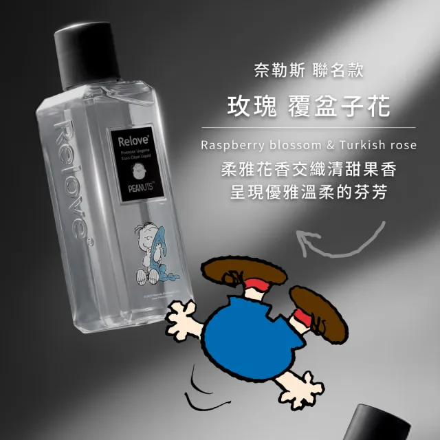 【Relove】SNOOPY聯名手洗精220mlx3入禮盒+聯名盥洗包(贈吊飾盲盒1入四款隨機)
