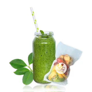 【V.G. BOOM】18正常版綠拿鐵1箱-預購商品(18包/箱;綠拿鐵鮮凍包)