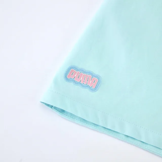 【PUMA】短裙 PT Logo Skirt 水藍 百褶 裙子 亞版 633122-96