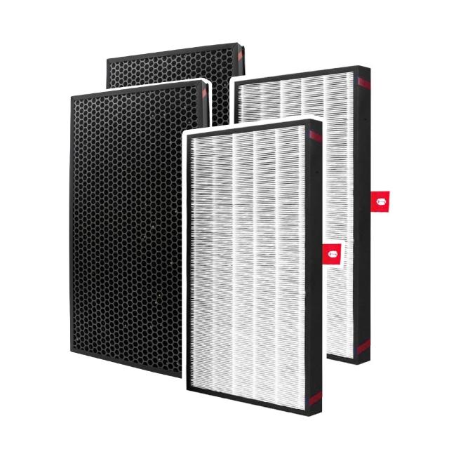 【Mitewithmom 蟎著媽】濾網一套組(適用 Honeywell KJ810G93WTW KJ-810G93WTW AIR BIGTM2 商用 空氣清淨機)