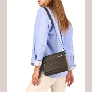 【Hedgren】INNER CITY系列 HIC176 EYE款式 RFID防盜 小側背包(黑色/墨綠/灰棕色)