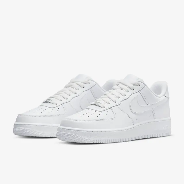 【NIKE 耐吉】AIR FORCE 1 07 運動鞋 休閒鞋 男鞋 女鞋 白FORCE(CW2288-111&DD8959-100)