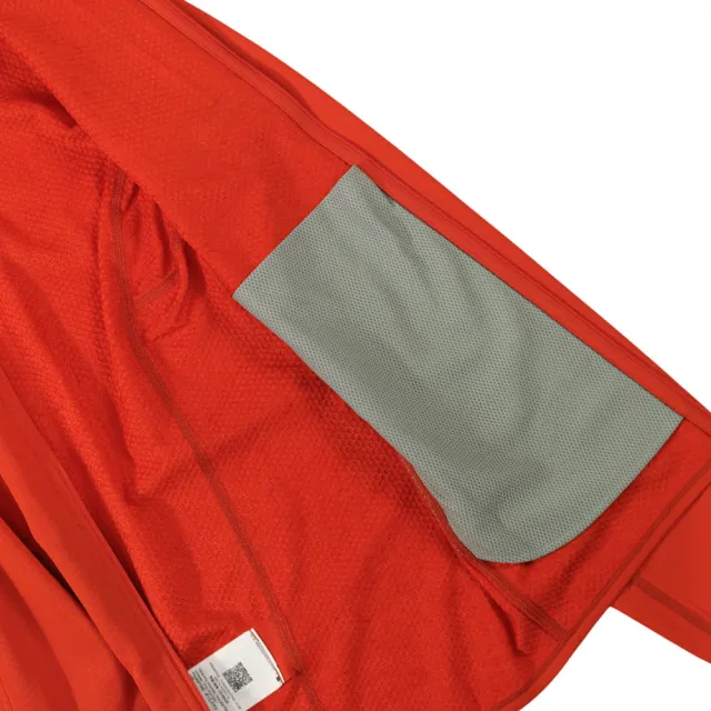 【Arcteryx 始祖鳥】橘色焦點 高檔貨 始祖鳥 Arcteryx 機能外套 保暖透氣 刷毛 薄外套 連帽外套(1663AX4)
