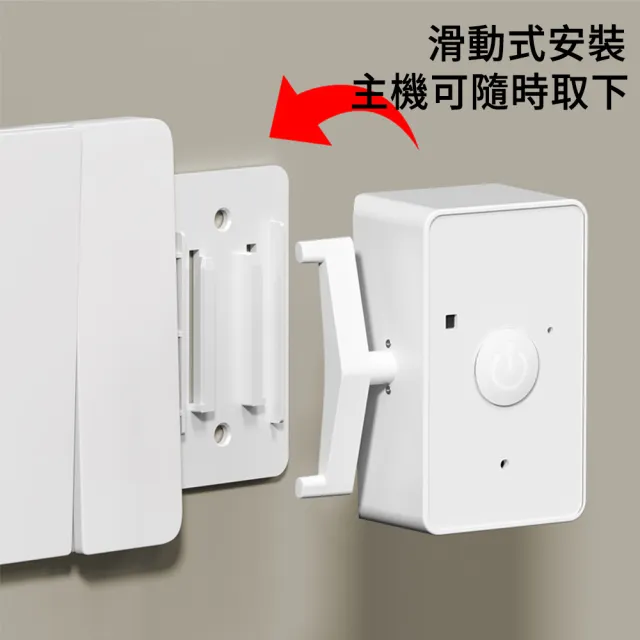 【MUAN】智能無線射頻遙控開關燈 家用臥室宿舍遠端控制開關 免布線無線燈具開關 自動開關控制器