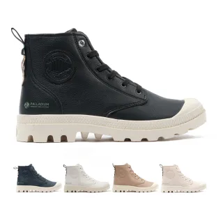 【Palladium】PAMPA HI RE-VEGAN LTH拉鍊高筒靴/男鞋/女鞋-休閒鞋-五色任選(74378)
