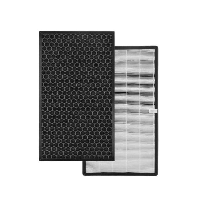 TOSHIBA東芝 CAF-W116XTWSF 四合一複合多效濾網，專為CAF-W116XTW 等離子智慧抑菌空氣清淨機設計。採用HEPA濾網，有效過濾PM2.5微粒並具備強力除臭功能。產地中國，內容包含2片濾網。新品僅提供瑕疵保固，確保空氣清新健康。