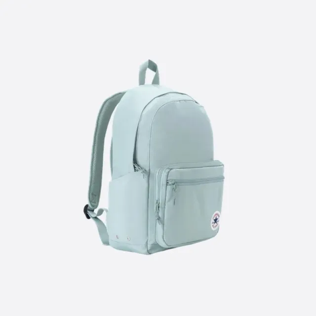 【CONVERSE】後背包 運動包 書包 旅行包 大容量 雙層 GO 2 BACKPACK THYME AGAIN 綠 UA5796-FC2