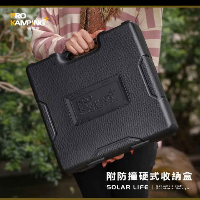 【Pro Kamping 領航家】高功率黑武士PK-4100III瓦斯爐4.1kW 附收納盒 卡式爐 防風單口爐 露營燒烤爐