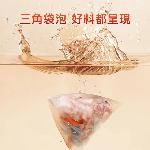 【和藥軒】人蔘桂圓紅棗枸杞茶（元氣養生茶）X2袋組(補氣茶、機能茶、花旗蔘茶)
