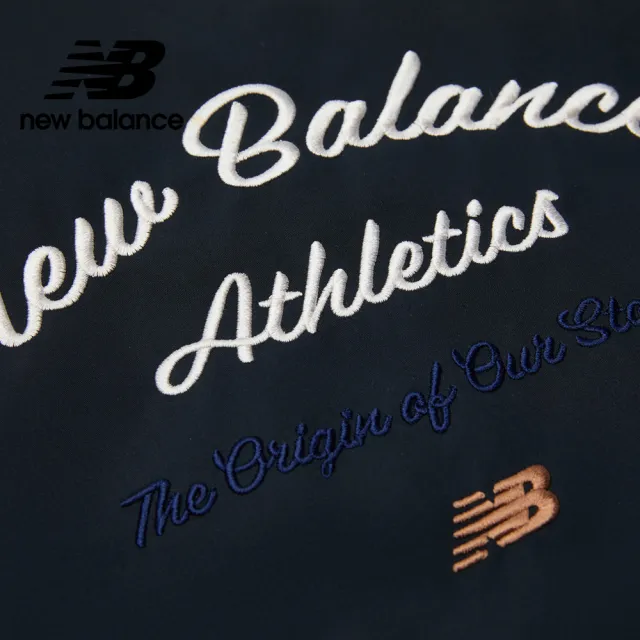 【NEW BALANCE】NB 童裝棒球外套_7AG1E01WBK_男童/女童_黑色