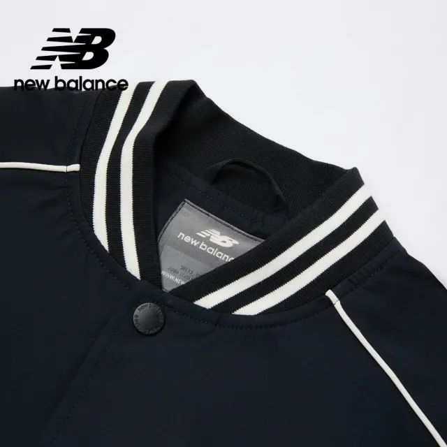 【NEW BALANCE】NB 童裝棒球外套_7AG1E01WBK_男童/女童_黑色