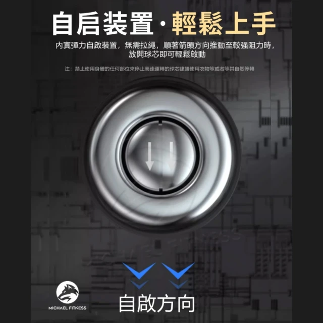 握力與極致手感的巔峰：Michael Fitness 金屬負重腕力球專業推薦文