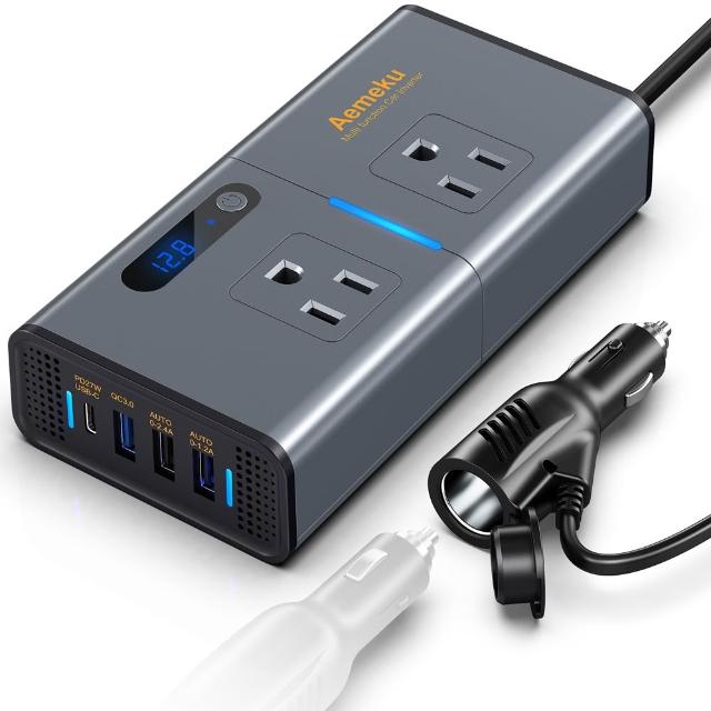Felsted 菲仕德 車載逆變器 12V轉110V 電源轉換器 200W 充電家用電器 變壓器轉接頭