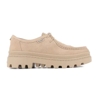 【Palladium】PALLATROOPER LOAF S 麂皮復古橡膠大底樂福鞋/休閒鞋-男鞋/女鞋-沙色(79526-257-M)